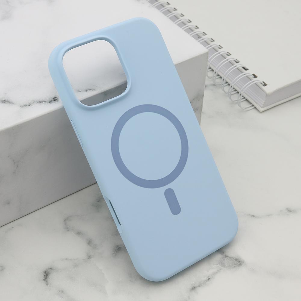 Maska za mobilni telefon iPhone 16 Pro Max PURE, Magsafe, Plava
