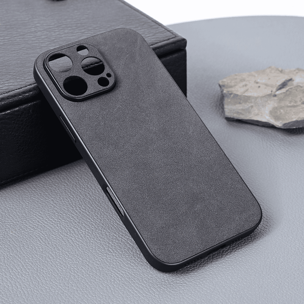 Maska za mobilni telefon iPhone 16 Pro Max OLGE, Crna