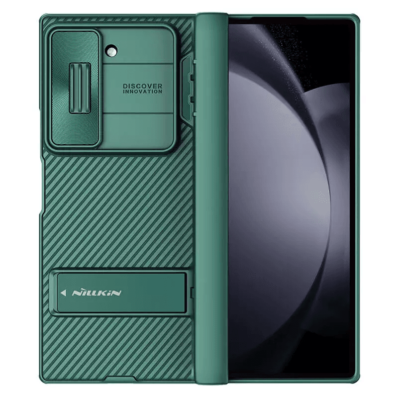 Maska za mobilni telefon Samsung Galaxy Z Fold 6 NILLKIN CAMSHIELD FOLD, Zelena