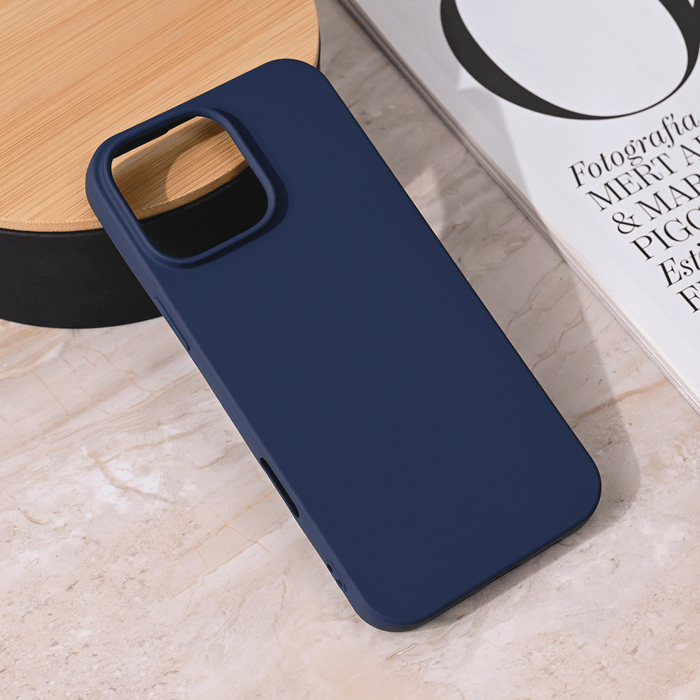 Maska za mobilni telefon iPhone 16 Pro Max TERACELL GIULIETTA MAT, Tamnoplava