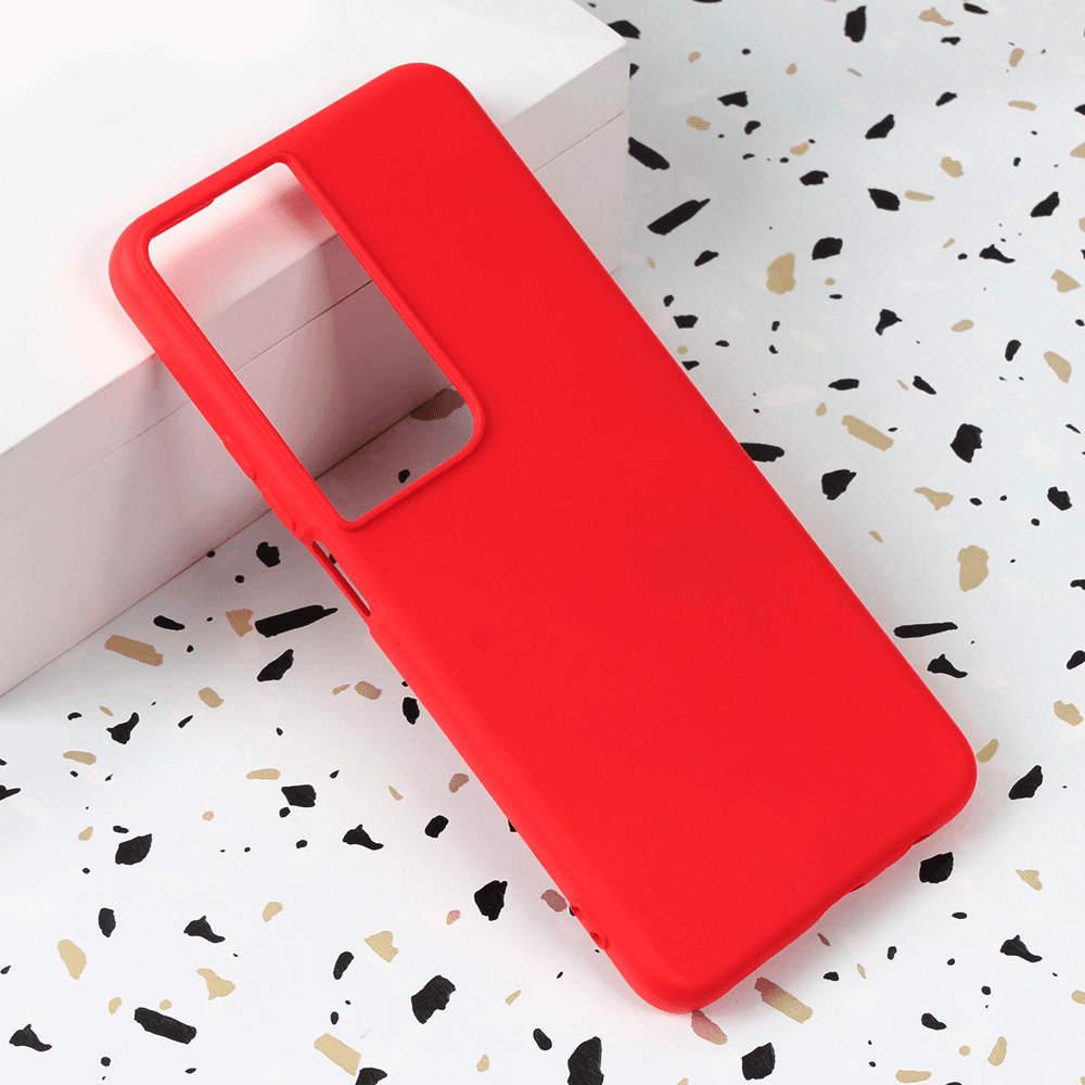 Maska za mobilni telefon Honor X7b SHELL VELVET, Crvena