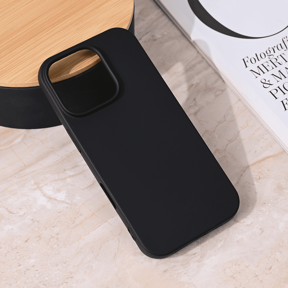 Maska za mobilni telefon iPhone 16 Pro TERACELL GIULIETTA MAT, Crna