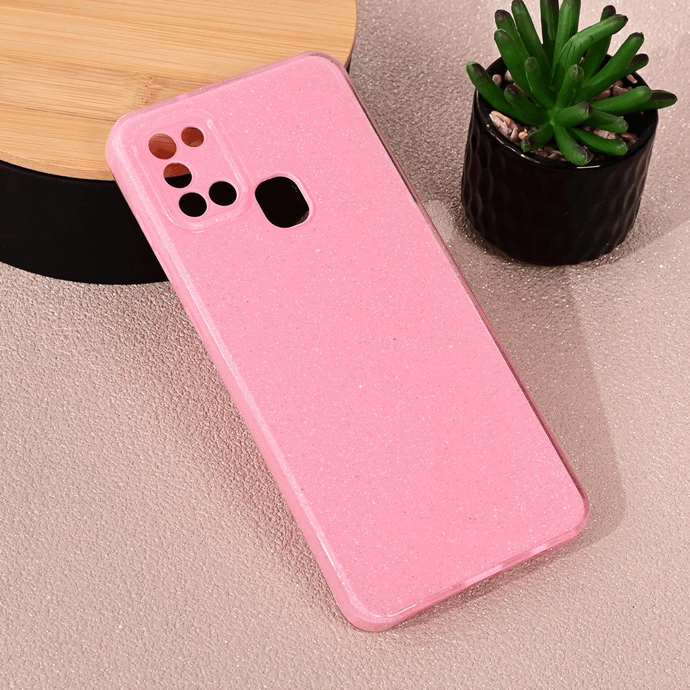 Maska za mobilni telefon Samsung Galaxy A21s SPARKLE DUST, Roze