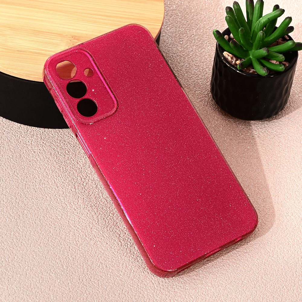 Maska za mobilni telefon Samsung Galaxy A15 5G SPARKLE DUST, Bordo