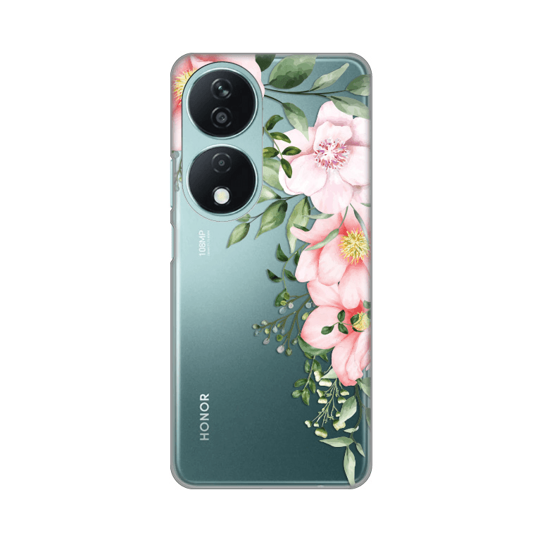 Maska za mobilni telefon Honor X7b GENTLE ROSE PATTERN PRINT SKIN