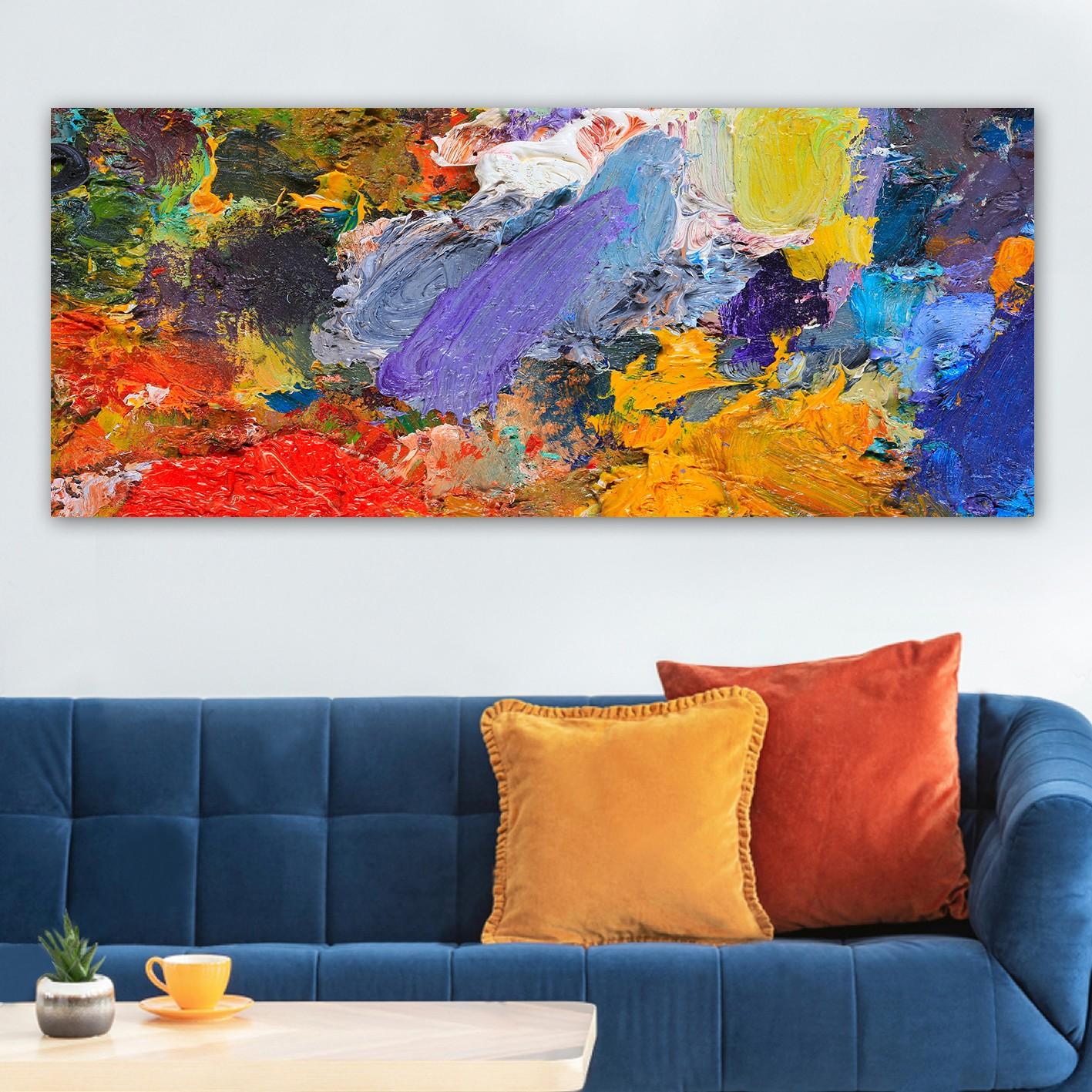 Wallity Slika na platnu 50x120cm
