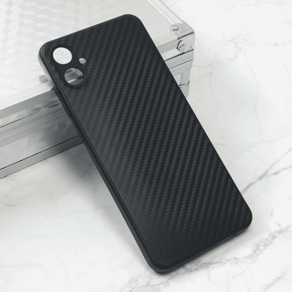Maska za mobilni telefon Samsung Galaxy A05 CARBON FIBER, Crna