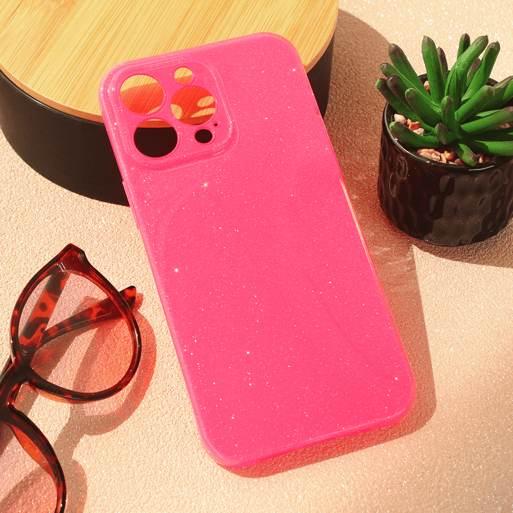 Maska za mobilni telefon iPhone 15 Pro Max SPARKLE DUST, Roze