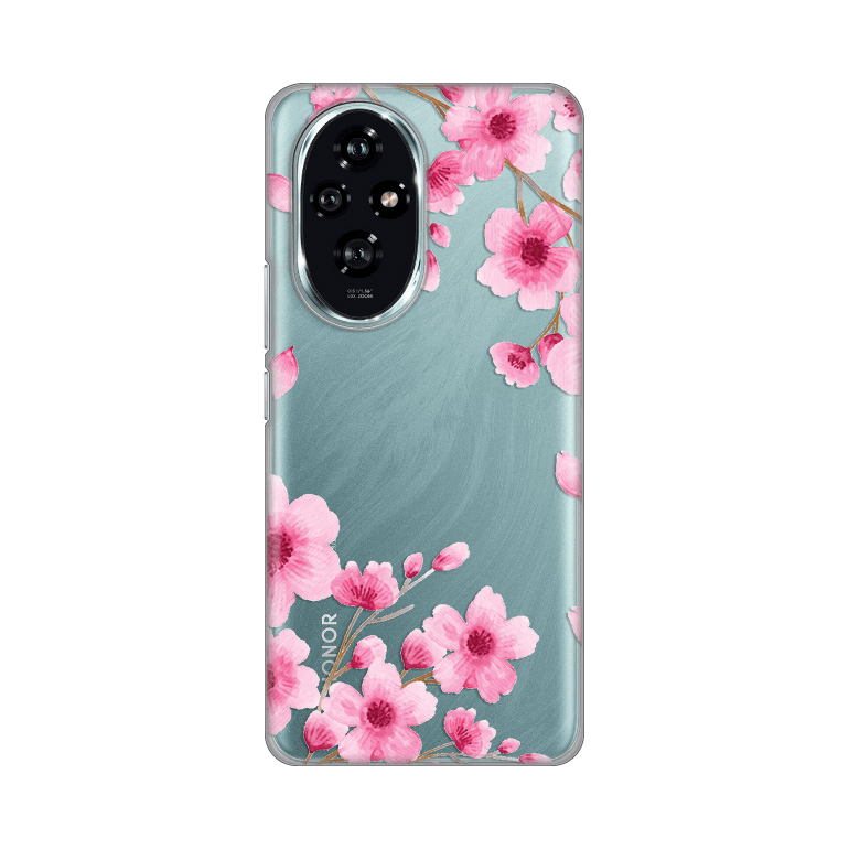 Maska za mobilni telefon Honor 200 ROSE FLOWERS PRINT SKIN