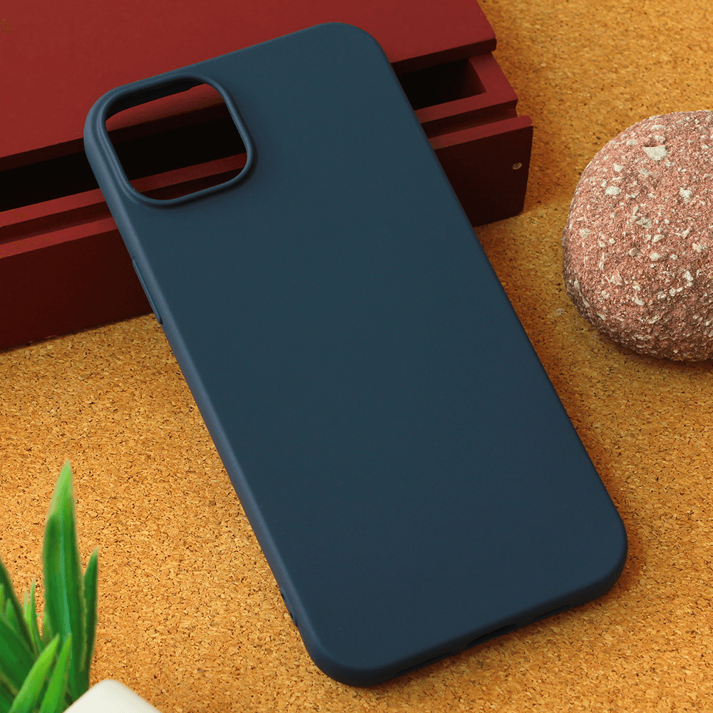 Maska za mobilni telefon iPhone 15 Plus TERACELL GIULIETTA MAT, Tamnoplava