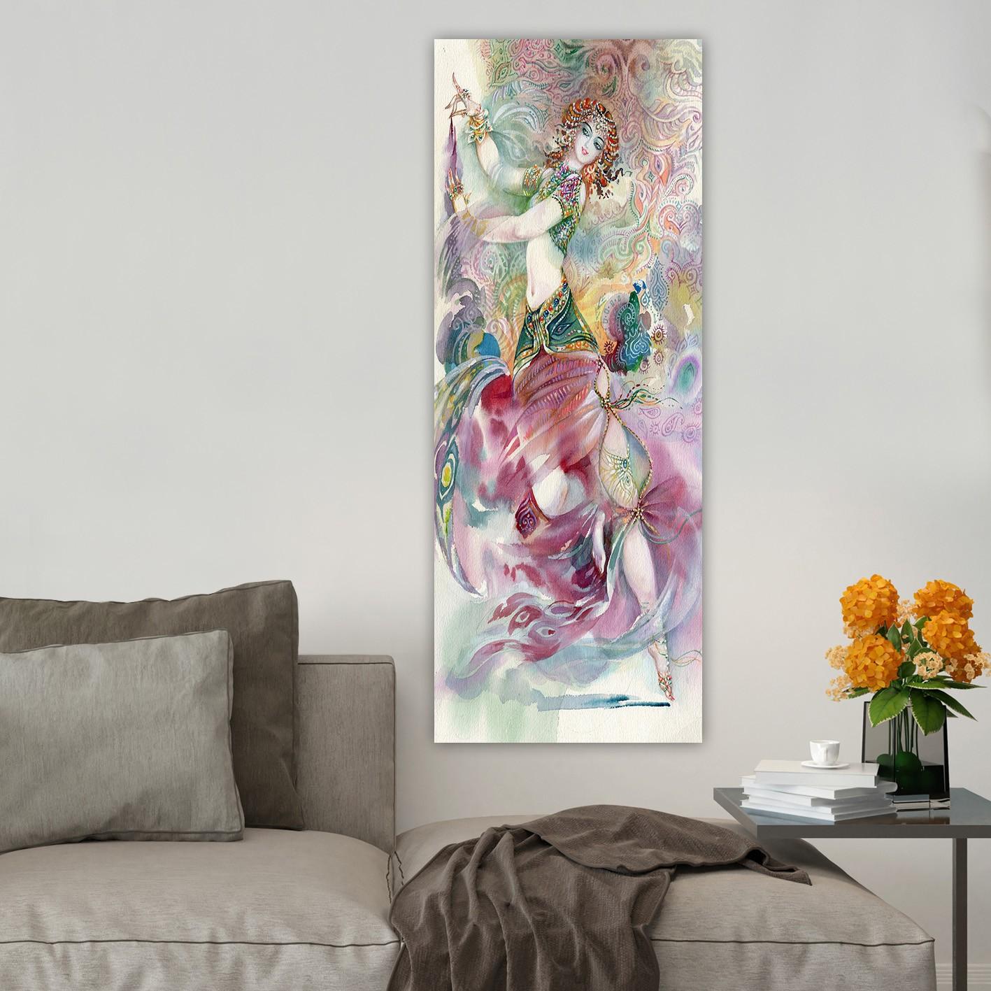 Wallity Slika na platnu 30x80cm