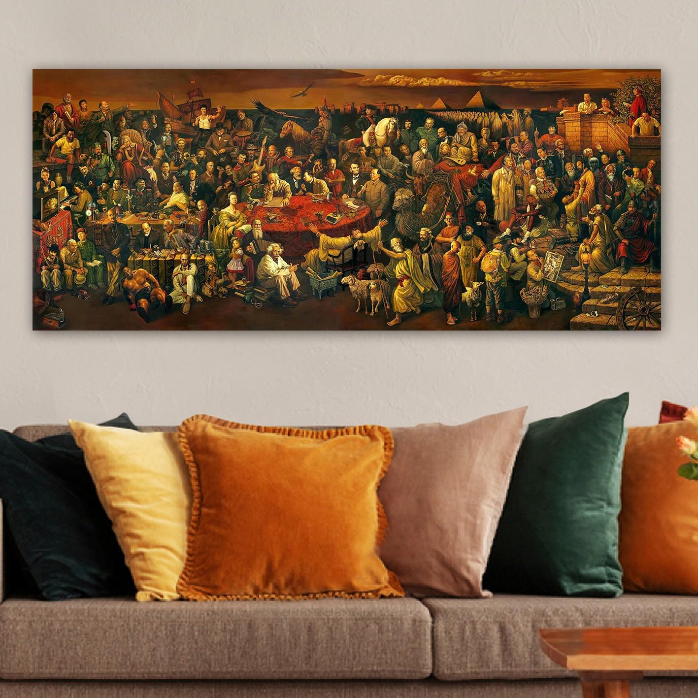 Wallity Slika na platnu 50x120cm
