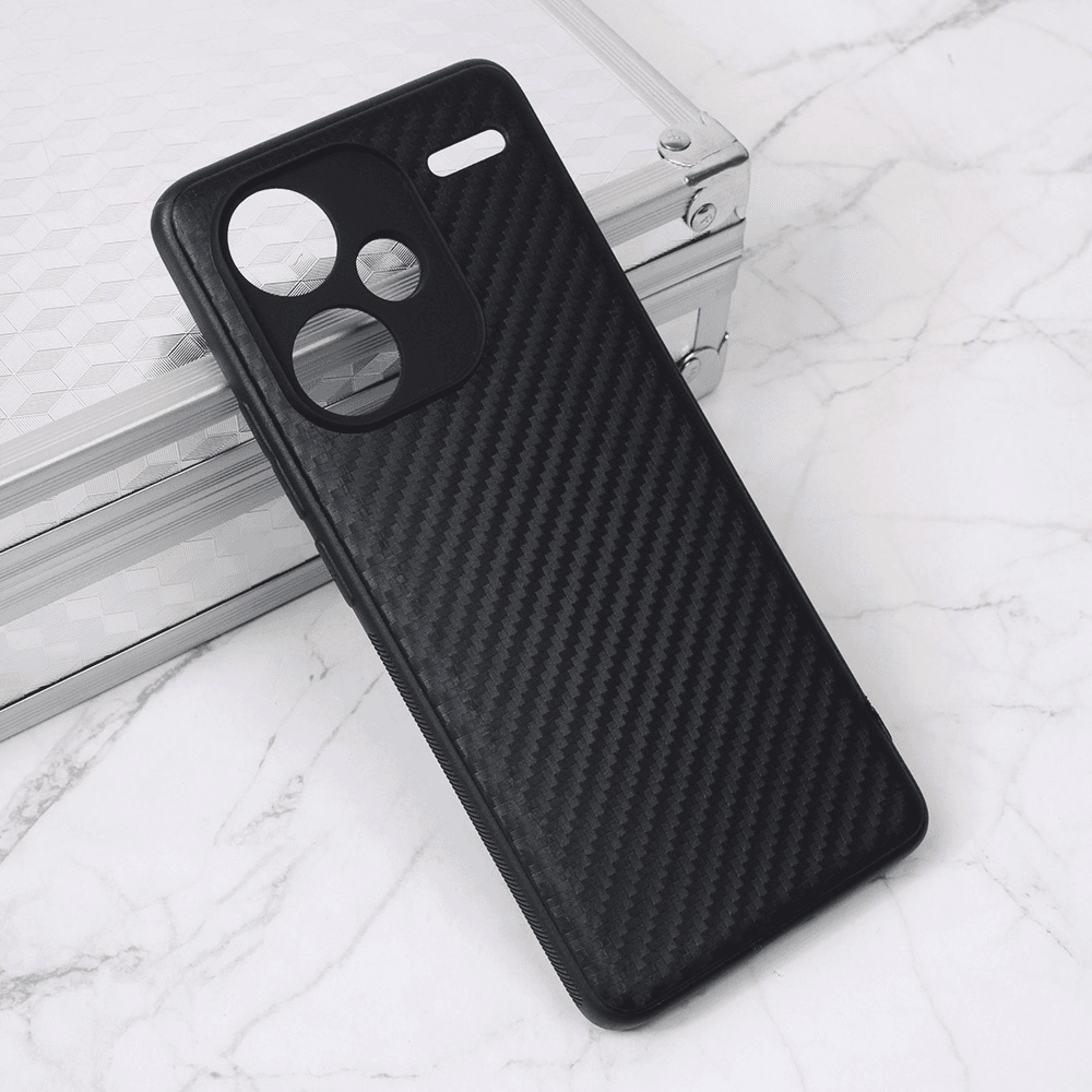Maska za mobilni telefon Xiaomi Redmi Note 13 Pro Plus CARBON FIBER, Crna