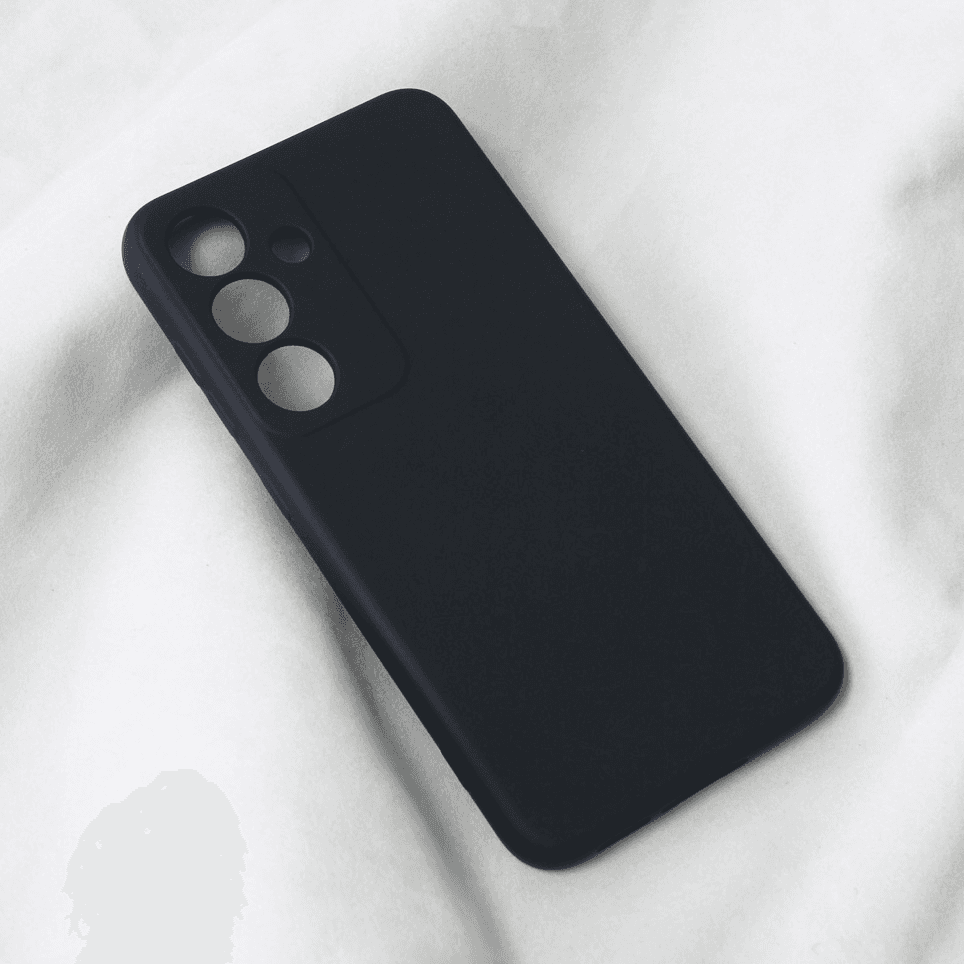 Maska za mobilni telefon Samsung Galaxy S23 FE TERACELL SOFT VELVET, Crna