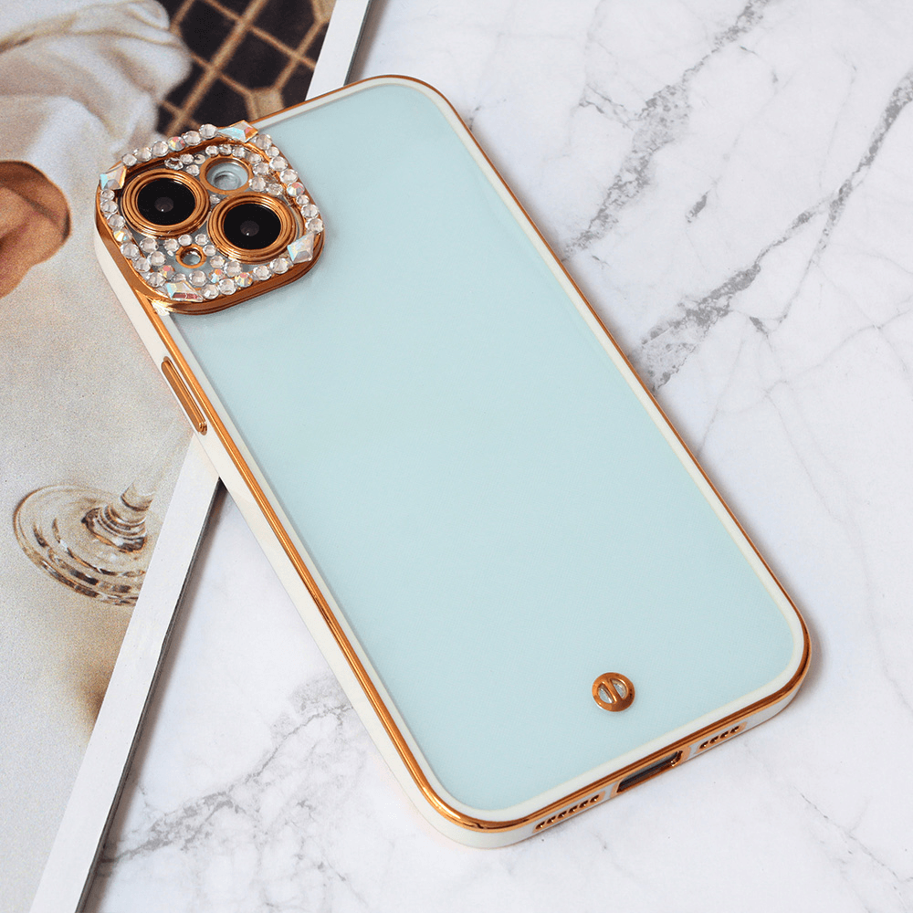 Maska za mobilni telefon iPhone 15 Plus CIRKON CAMERA, Bela