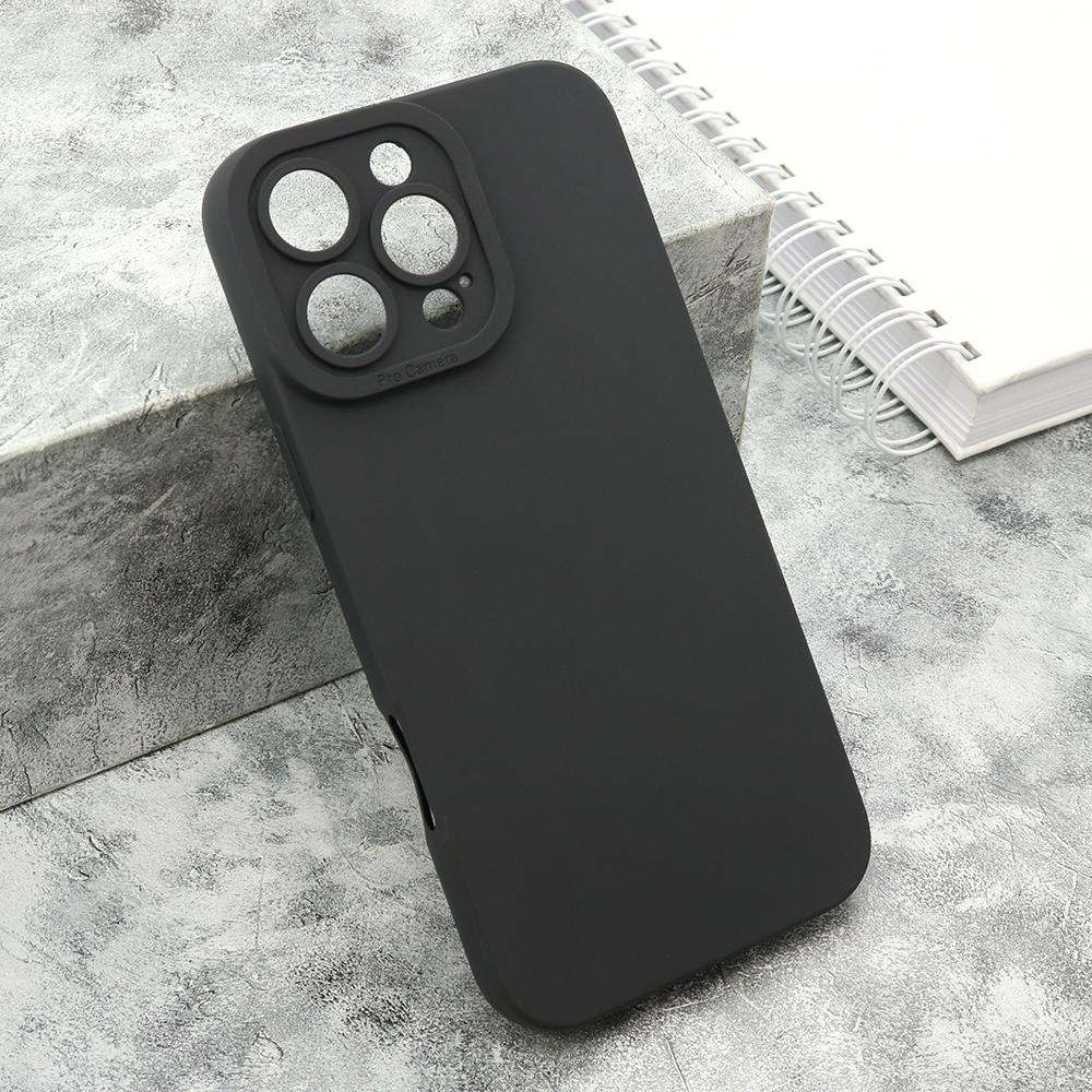 Maska za mobilni telefon iPhone 16 Pro Max Pro CAMERA, Crna
