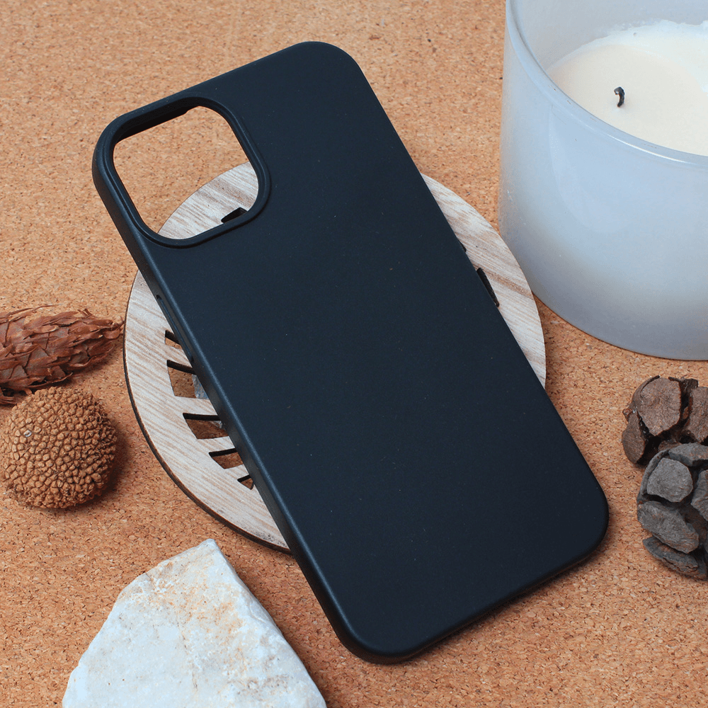 Maska za mobilni telefon iPhone 14 Pro TERACELL GIULIETTA NATURE, Crna