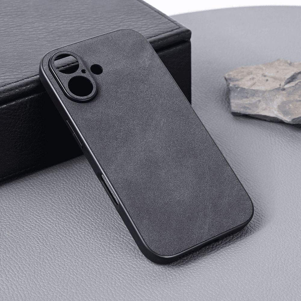Maska za mobilni telefon iPhone 16 OLGE, Crna
