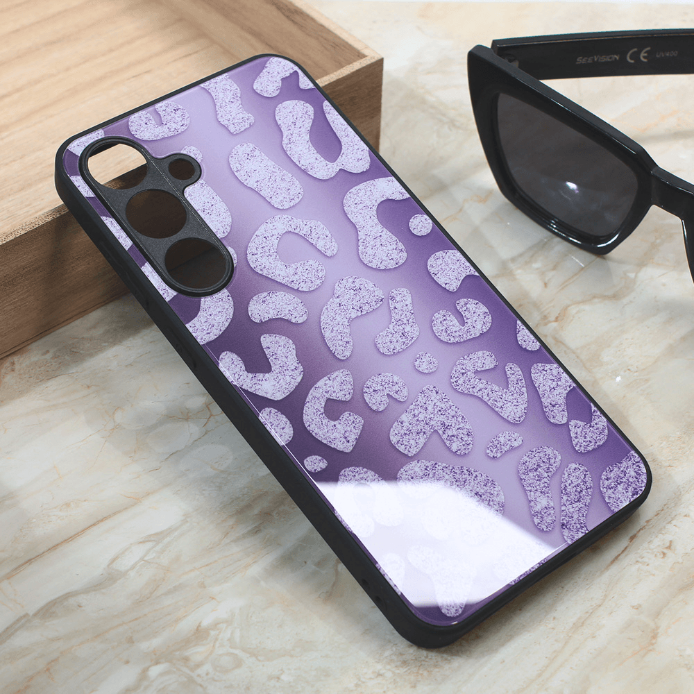 Maska za mobilni telefon Samsung Galaxy S24 Plus SHINY GLASS, Ljubičasta