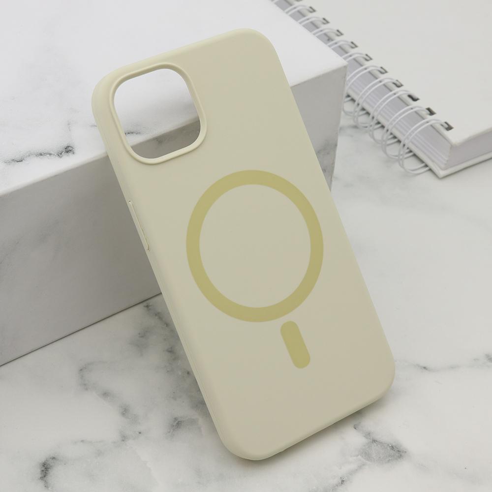 Maska za mobilni telefon iPhone 15 PURE, Magsafe, Žuta