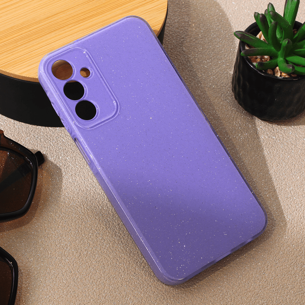 Maska za mobilni telefon Samsung Galaxy A15 5G SPARKLE DUST, Ljubičasta