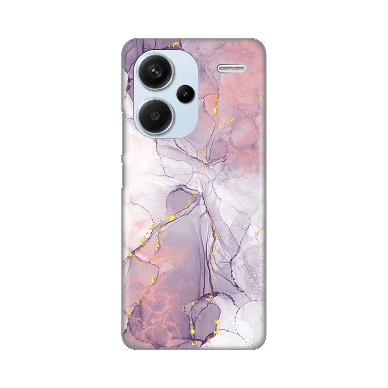 Maska za mobilni telefon Xiaomi Redmi Note 13 Pro Plus MARBLE PRINT, Roze
