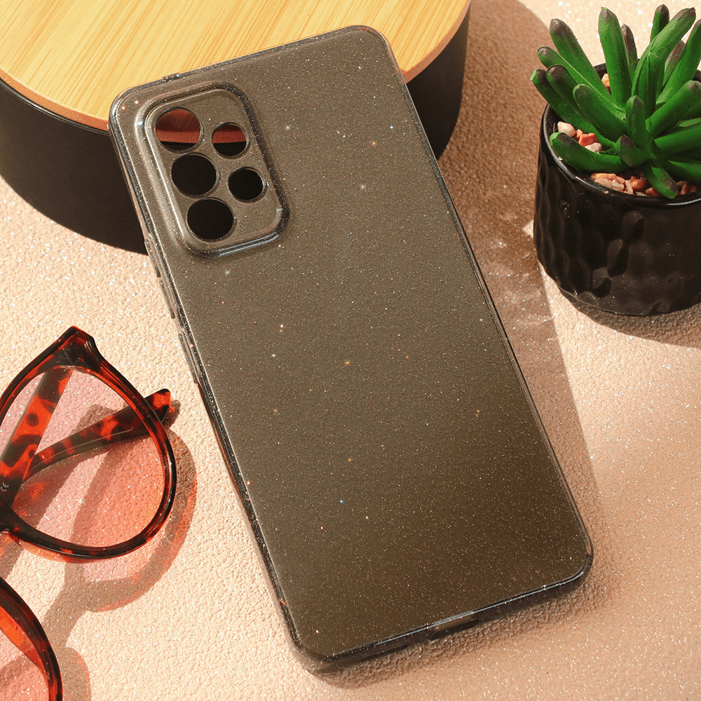 Maska za mobilni telefon Samsung Galaxy A53 5G SPARKLE DUST, Crna