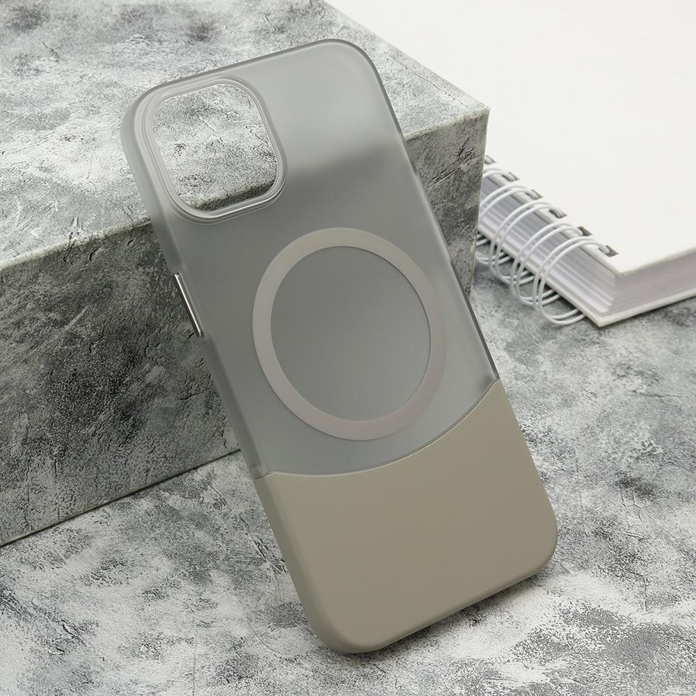 Maska za mobilni telefon iPhone 14 PUZZLE, Siva