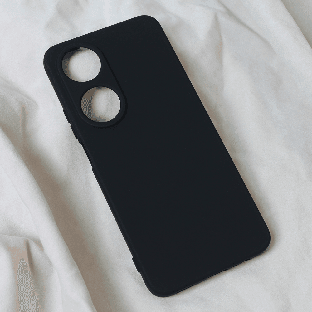 Maska za mobilni telefon Honor X7b TERACELL SOFT VELVET, Crna