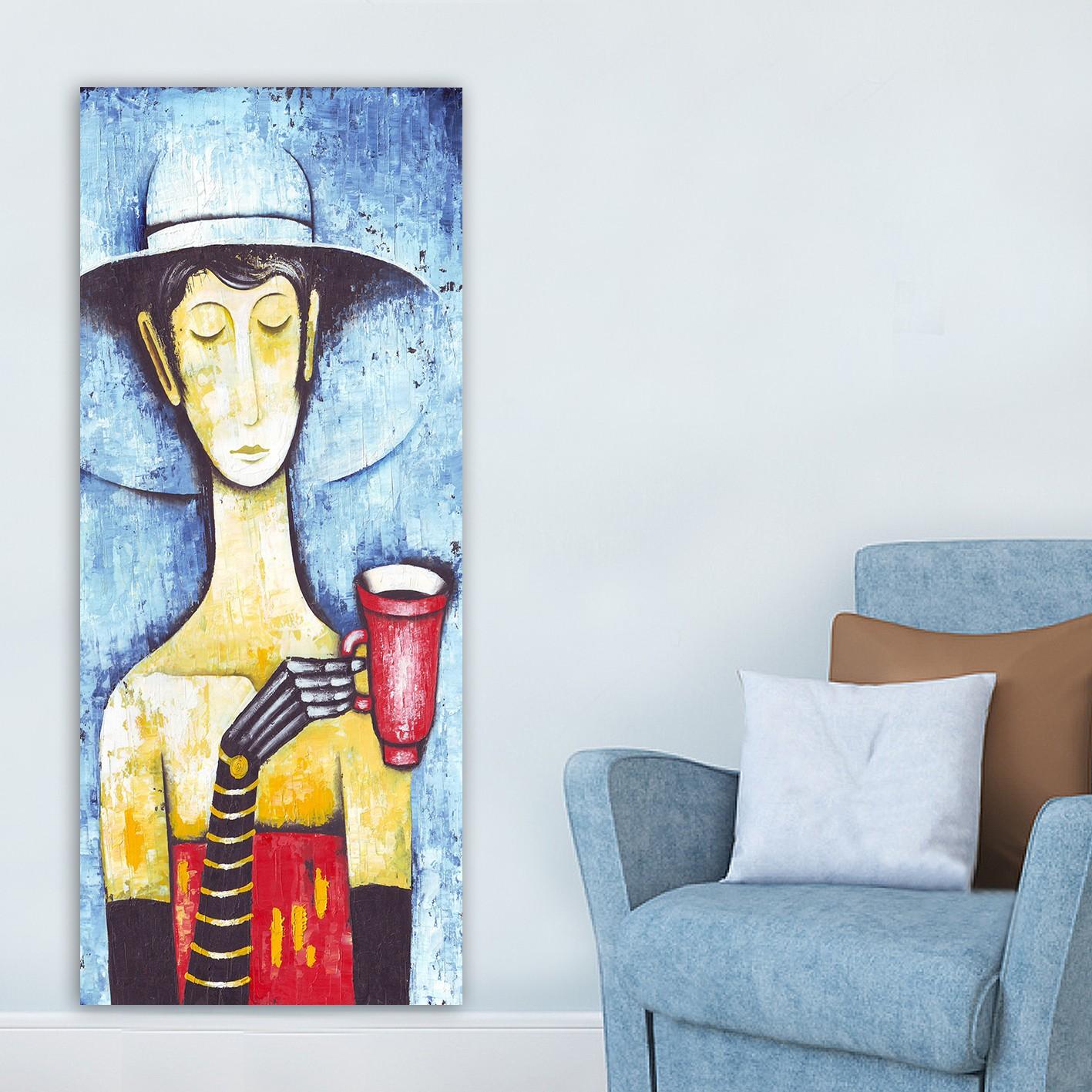 Wallity Slika na platnu 50x120cm