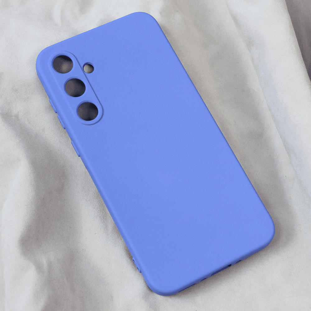Maska za mobilni telefon Samsung Galaxy A35 5G TERACELL SOFT VELVET, Ljubičasta