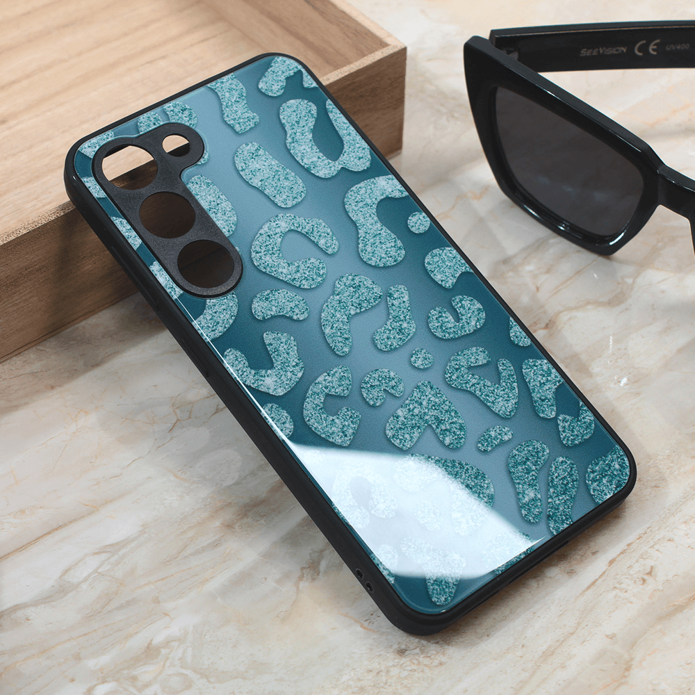 Maska za mobilni telefon Samsung Galaxy S23 SHINY GLASS, Plava
