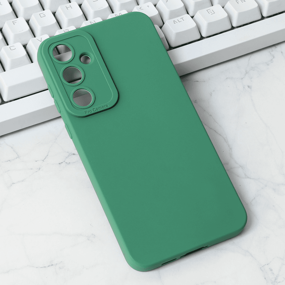 Maska za mobilni telefon Samsung Galaxy A55 5G Pro CAMERA, Zelena
