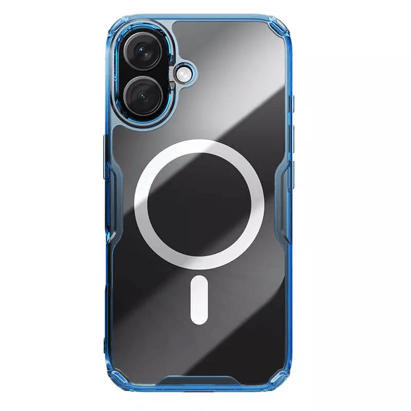 Maska za mobilni telefon iPhone 16 NILLKIN NATURE PRO MAGNETIC, Plava