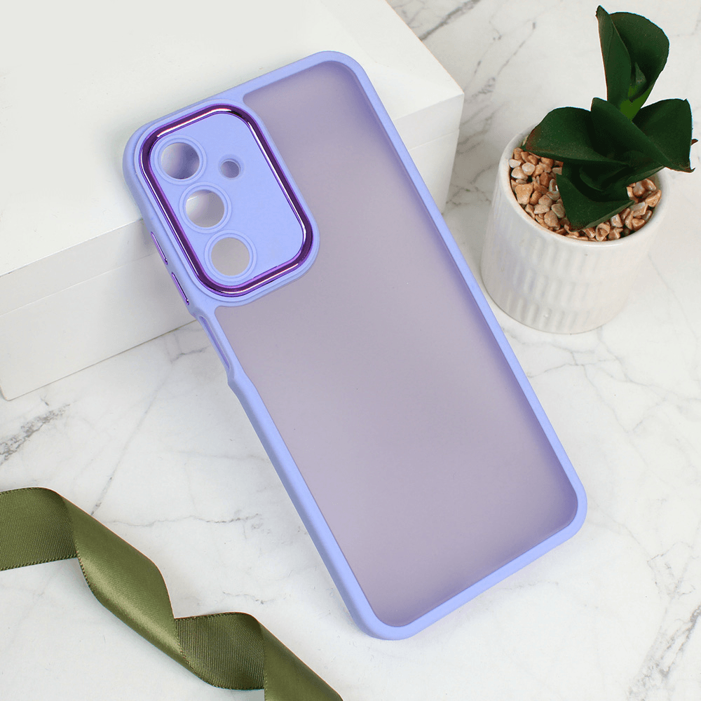 Maska za mobilni telefon Samsung Galaxy A25 5G SHINING CAMERA, Ljubičasta