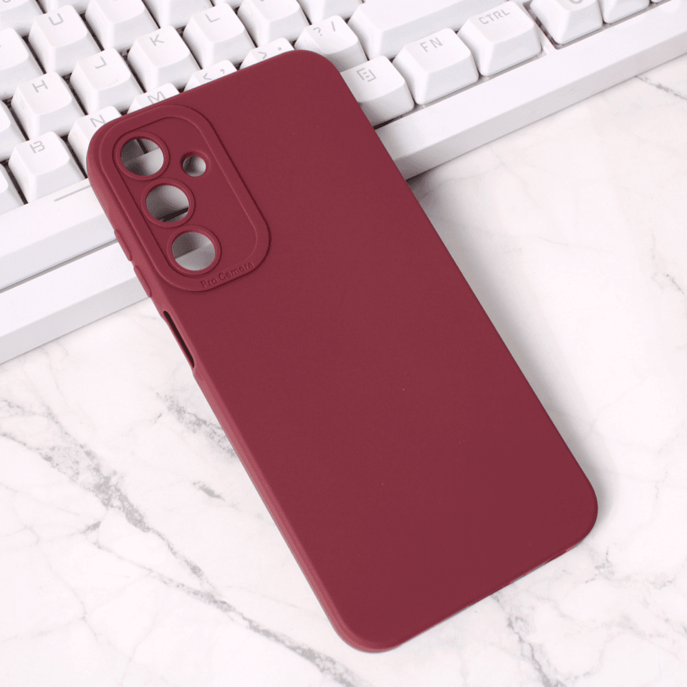 Maska za mobilni telefon Samsung Galaxy A25 Pro CAMERA, Bordo