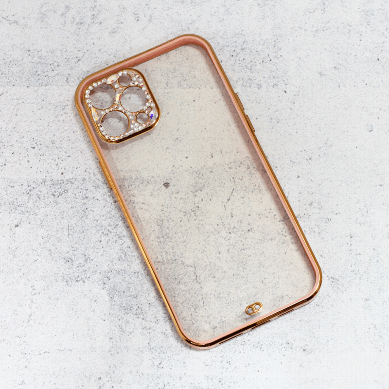 Maska za mobilni telefon iPhone 12 Pro Max CIRKON CAMERA, Roze