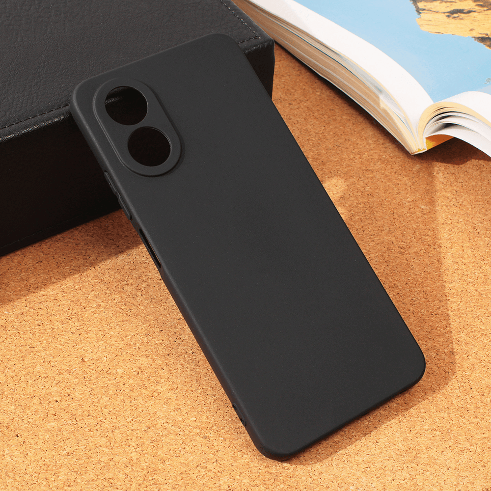 Maska za mobilni telefon Oppo A38 MAT ULTRA THIN, Crna