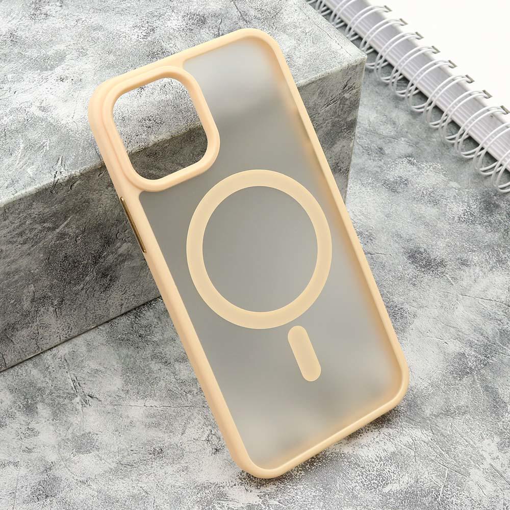 Maska za mobilni telefon iPhone 12/12 Pro SILKY MATTE, Magsafe, Roze