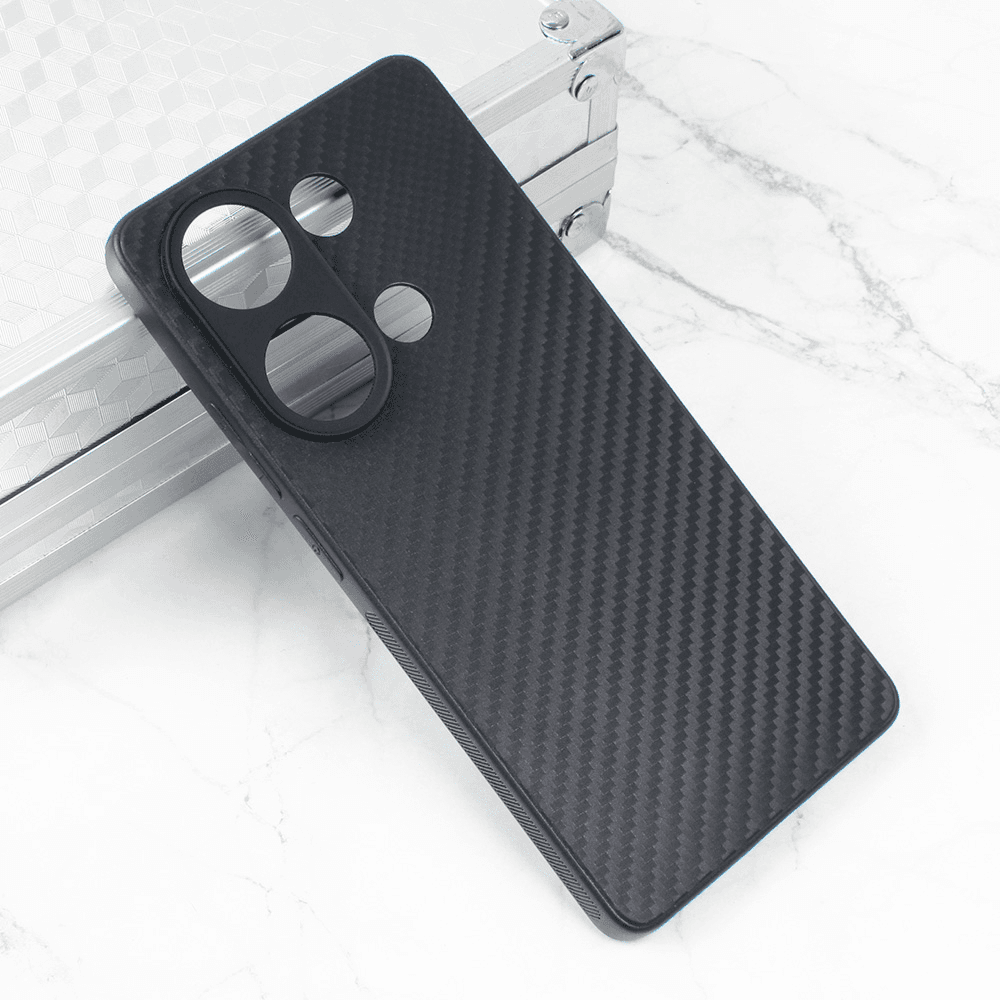 Maska za mobilni telefon Xiaomi Redmi Note 13 Pro 4G CARBON FIBER, Crna