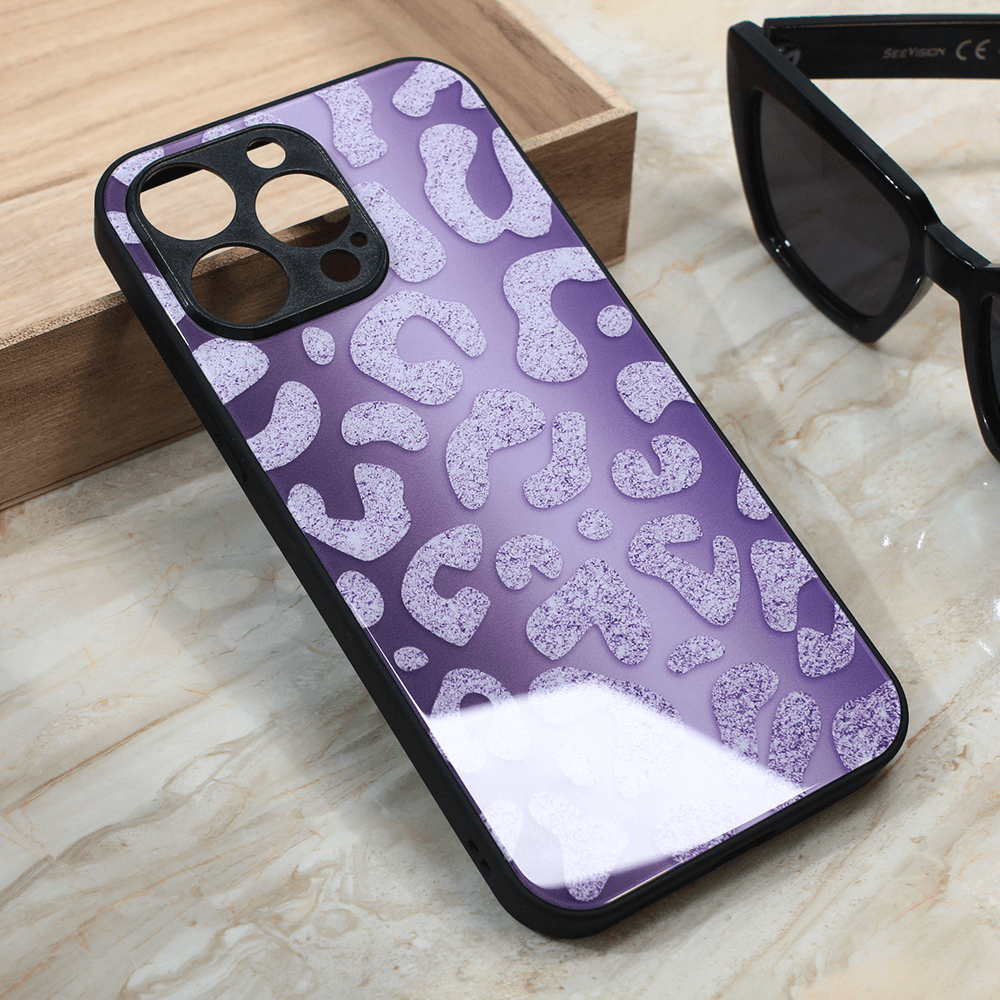 Maska za mobilni telefon iPhone 13 Pro Max SHINY GLASS, Ljubičasta