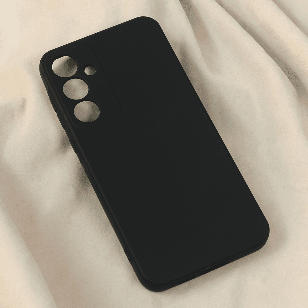 Maska za mobilni telefon Samsung Galaxy A55 5G TERACELL SOFT VELVET, Crna