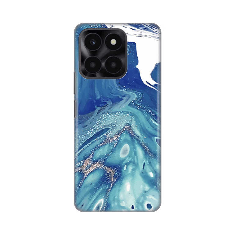 Maska za mobilni telefon Honor X6a BLUE MARBLE PRINT