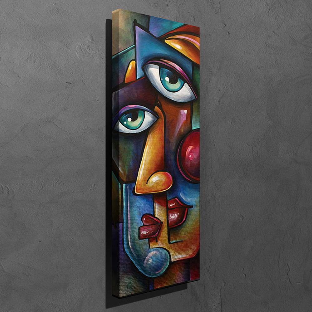 Wallity Slika na platnu 30x80cm