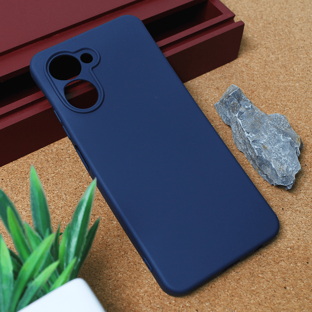 Maska za mobilni telefon Realme C33 TERACELL GIULIETTA MAT, Tamnoplava