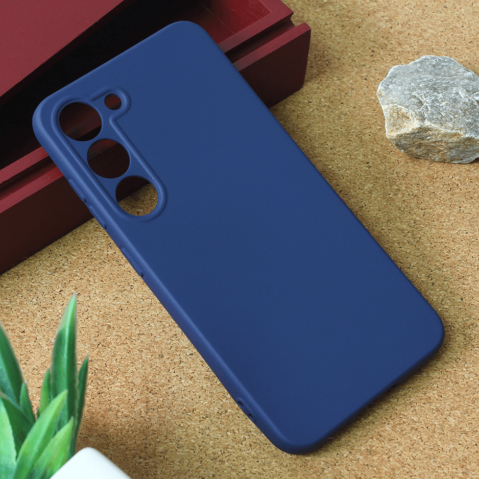 Maska za mobilni telefon Samsung Galaxy S23 Plus TERACELL GIULIETTA MAT, Tamnoplava