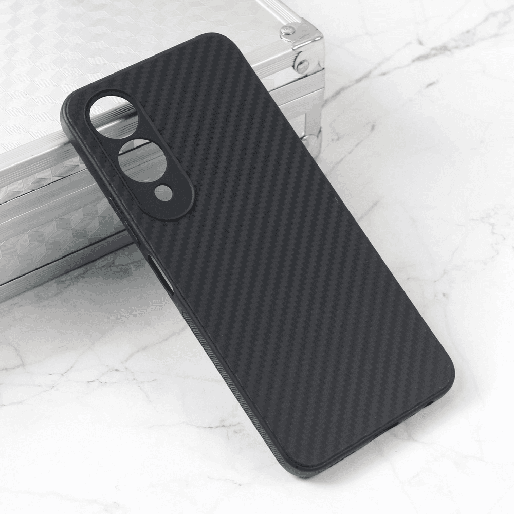 Maska za mobilni telefon Vivo Y17s CARBON FIBER, Crna