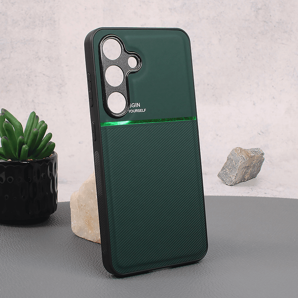 Maska za mobilni telefon Samsung Galaxy S24 ANTI STATIC, Zelena