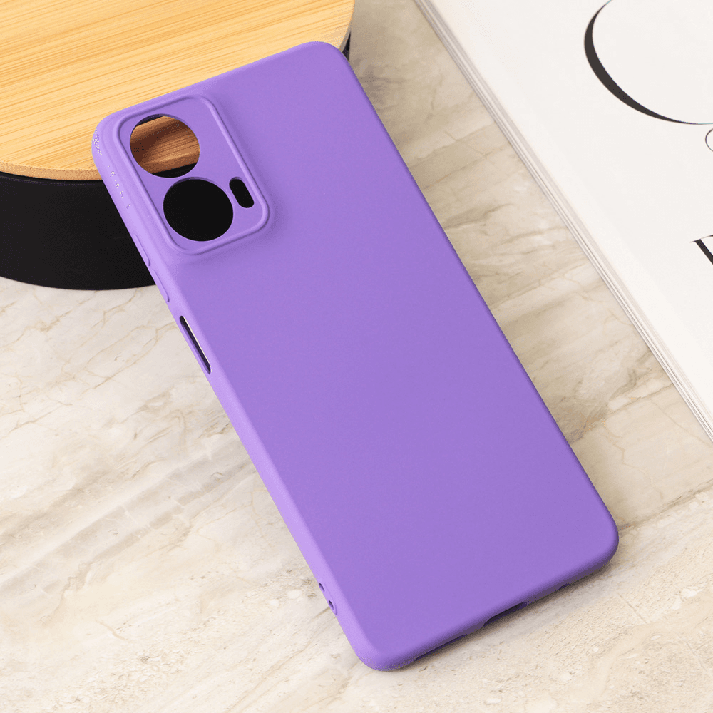 Maska za mobilni telefon Motorola Moto G04 TERACELL GIULIETTA MAT, Ljubičasta