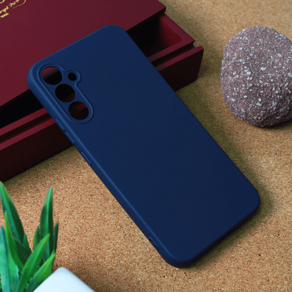 Maska za mobilni telefon Samsung Galaxy A34 5G TERACELL GIULIETTA MAT, Tamnoplava